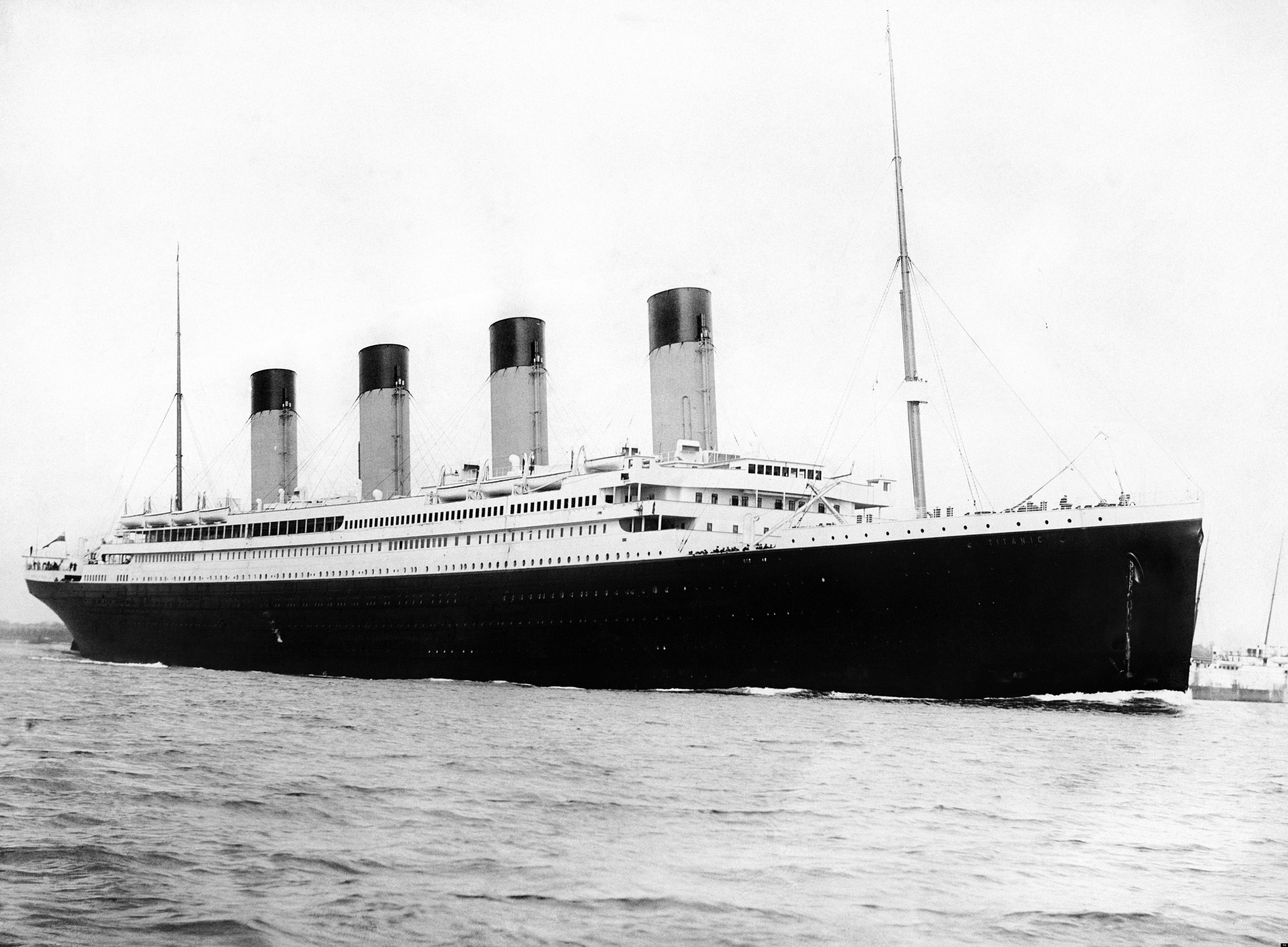 RMS Titanic departing Southampton