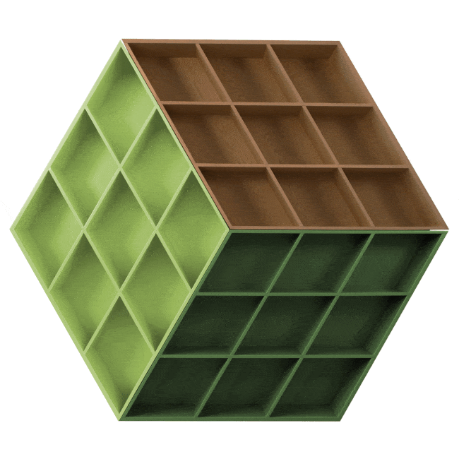 Rubika Bookcase