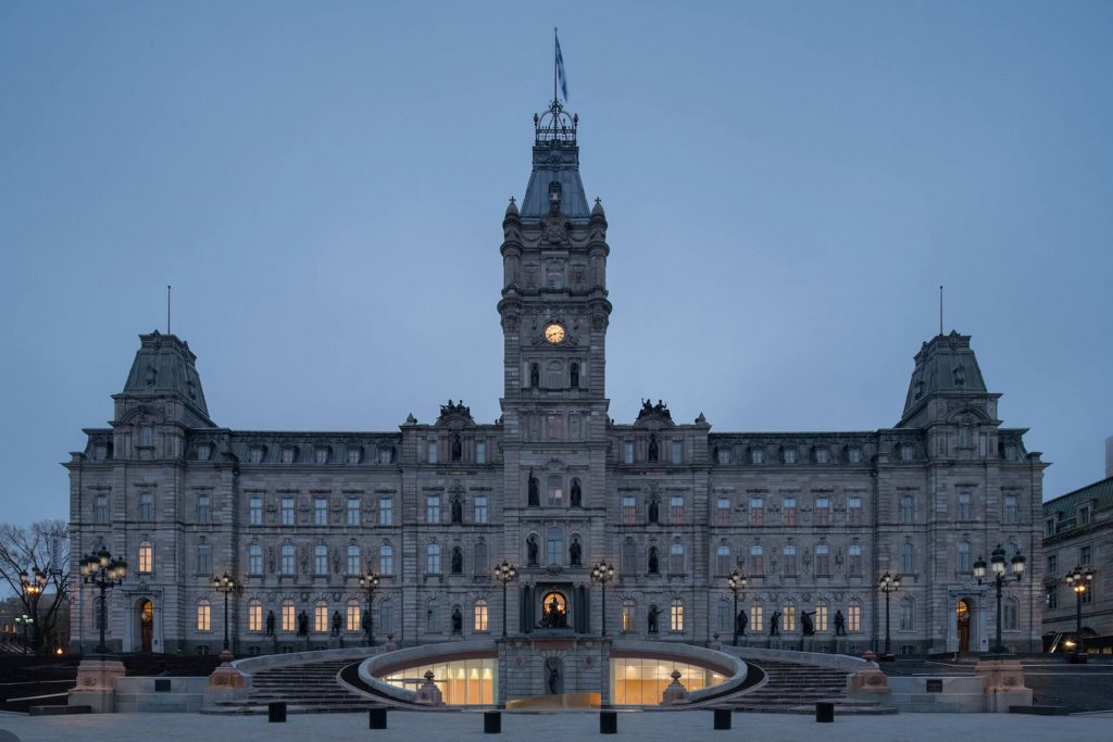 RECEPTION PAVILION OF QUÉBEC’S NATIONAL ASSEMBLY-Provencher Roy