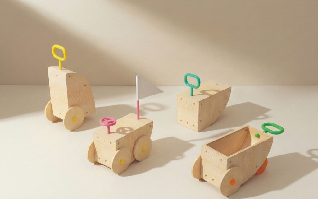 Kora multifunctional modular kids toy for 1 to 8